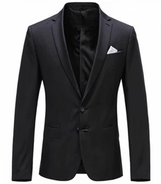 Schwarze klassische Blazer