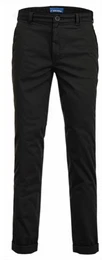 Schwarze Chino Hosen