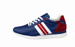 Dunkelblaue Vintage Sneakers
