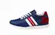 Dunkelblaue Vintage Sneakers