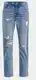Blaue Ripped Jeans