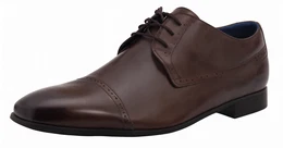 Dunkelbraune Businessschuhe