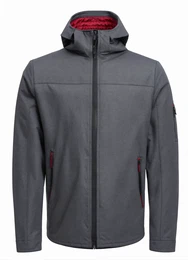 Graue Outdoorjacken