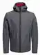 Graue Outdoorjacken