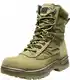 Dunkelgrüne Schnürstiefel