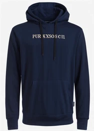 Dunkelblaue Hoodies