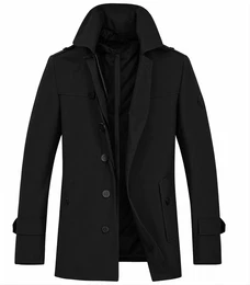 Schwarze Mäntel