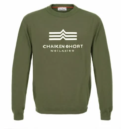 Dunkelgrüne Pullover