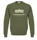 Dunkelgrüne Pullover