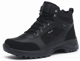 Schwarze Schnürstiefel