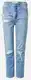 Hellblaue Ripped Jeans