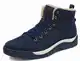 Dunkelblaue Schnürstiefel