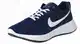 Blaue Sneaker