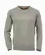 Dunkelgraue Strickpullover