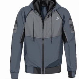 Graue Zip Hoodies