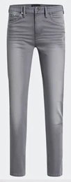 Graue Skinny Jeans