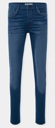 Blaue Relaxed Jeans Strick