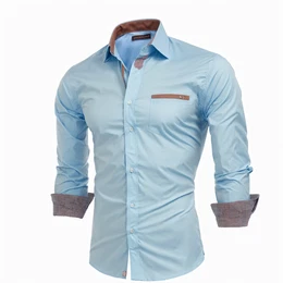 Hellblaue Business Hemden