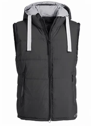 Graue Puffer Westen