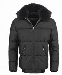 Schwarze Winterjacken
