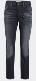 Dunkelgraue Winter Jeans