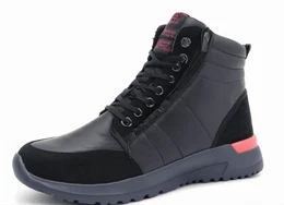 Schwarze Winter Sneaker