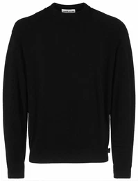 Schwarze Strickpullover