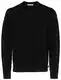 Schwarze Strickpullover
