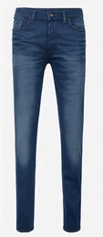 Blaue Skinny Jeans