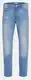 Blaue Straight Leg Jeans