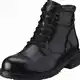 Schwarze Winterstiefel