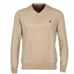 Beige Strickpullover