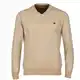 Beige Strickpullover