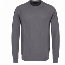 Dunkelgraue Strickpullover