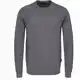 Dunkelgraue Strickpullover