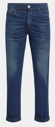 Dunkelblaue Skinny Jeans