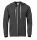Graue Zip Hoodies
