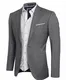 Graue Klassische Blazer für Männer