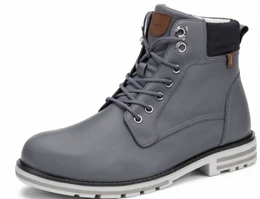 Dunkelgraue Stiefel