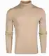 Braune Rollkragenpullover