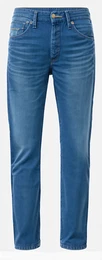 Blaue Cargojeans