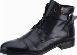 Schwarze Stiefel