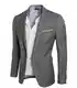 Graue Klassische Blazer für Männer