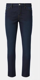 Dunkelblaue Komfortjeans