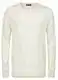 Weiße Strickpullover