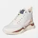 Rjava, Bela Plato-Sneaker za dame