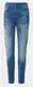 Blaue Winterjeans