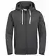 Graue Strick Hoodies