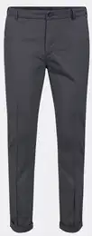 Graue Chino Hosen für Männer