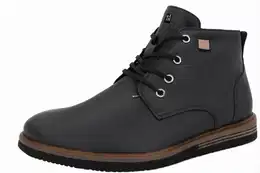 Graue Stiefel
